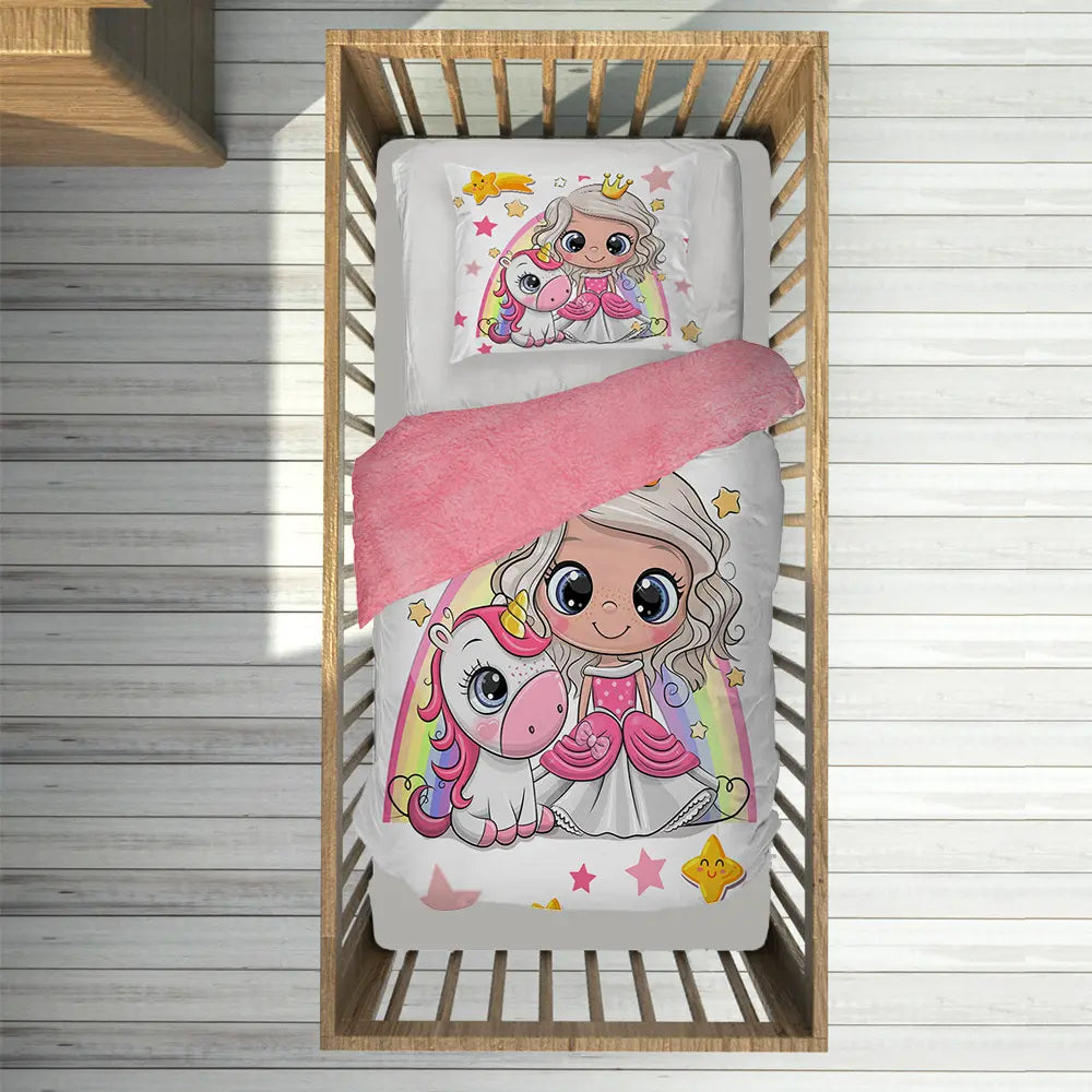 Бебешки спален комплект ПРИНЦЕСА 3174 - Подари СИ