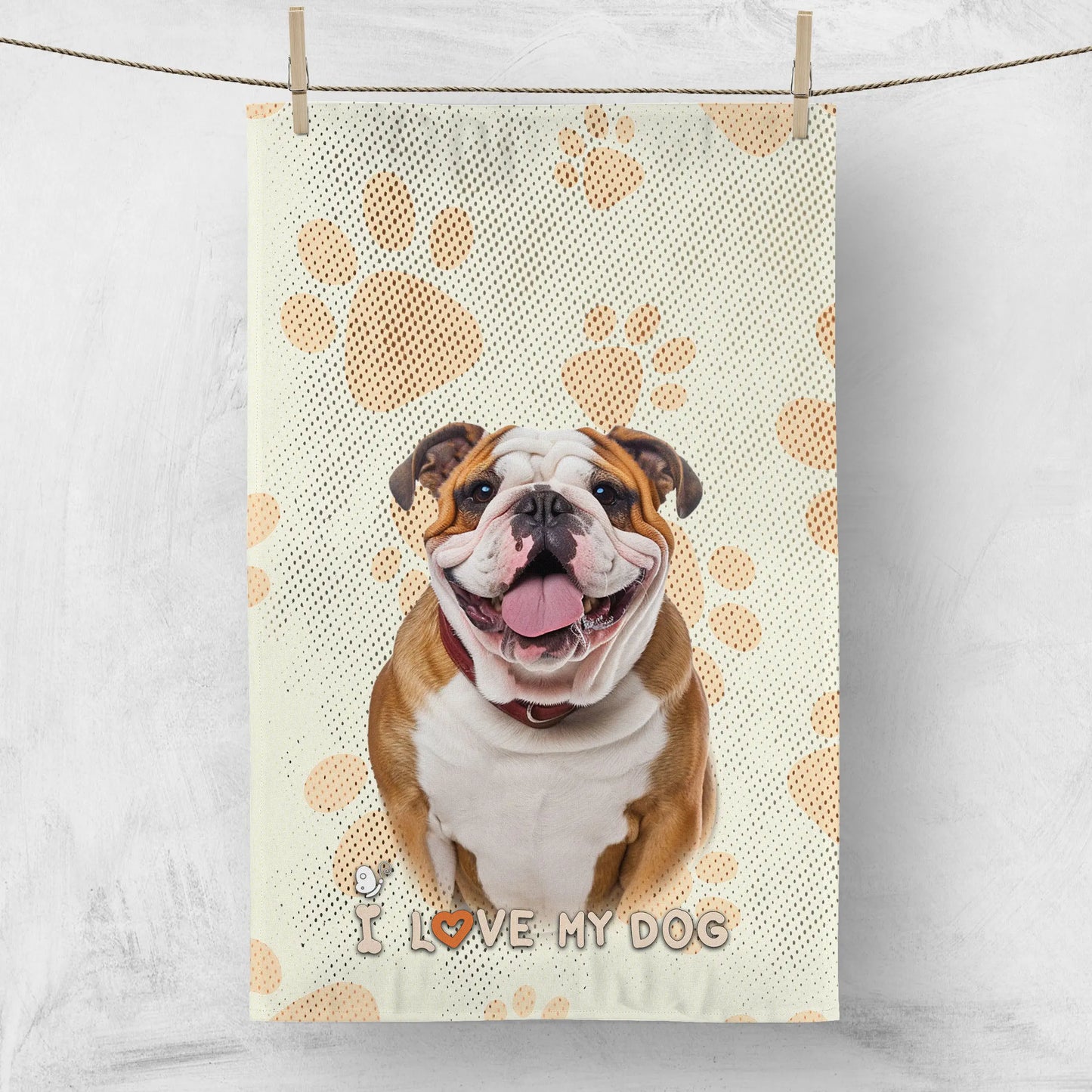 Кухненска кърпа I LOVE MY DOG 4329 - Подари СИ