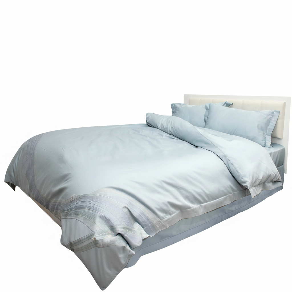 Спален комплект памучен сатен ДЪГА - различни цветове