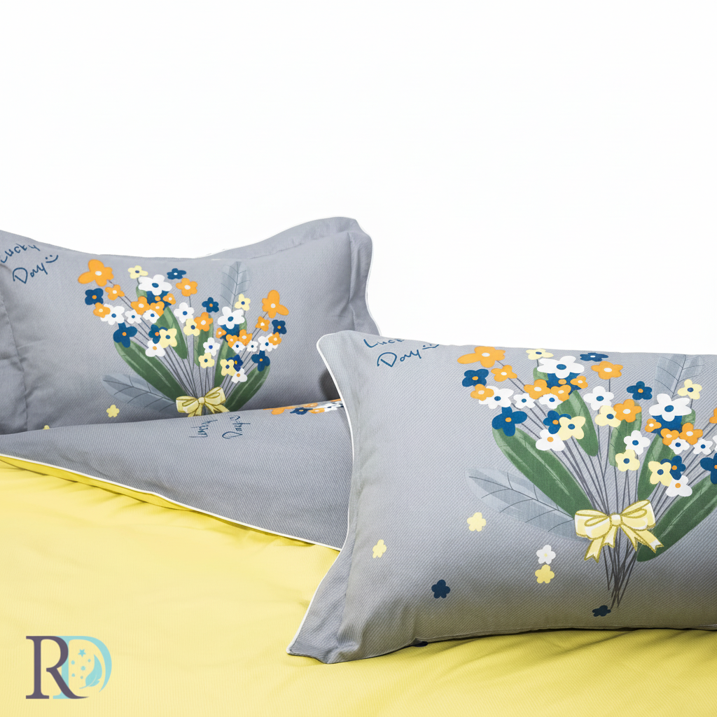 Спален комплект памучен сатен ДЕЛИЯ