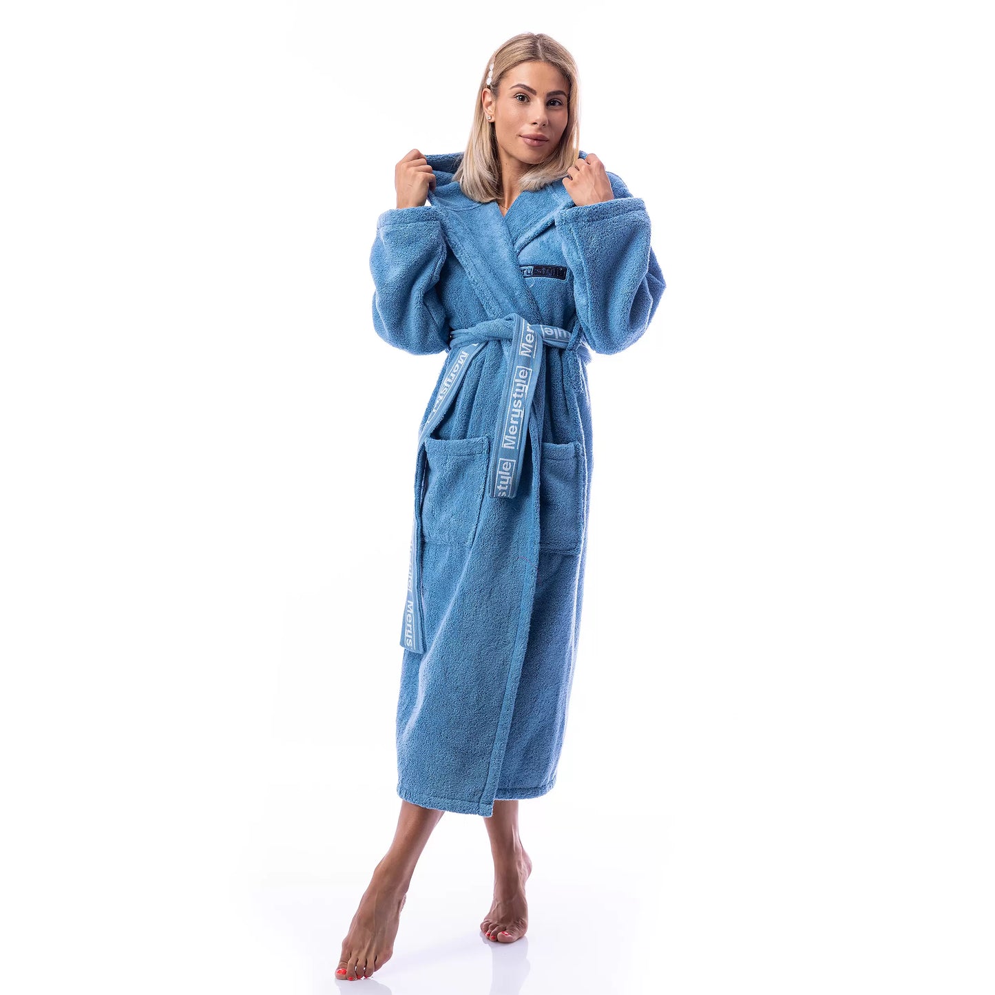 Дамски халат МИКРОПАМУК - различни цветове - Подари СИ