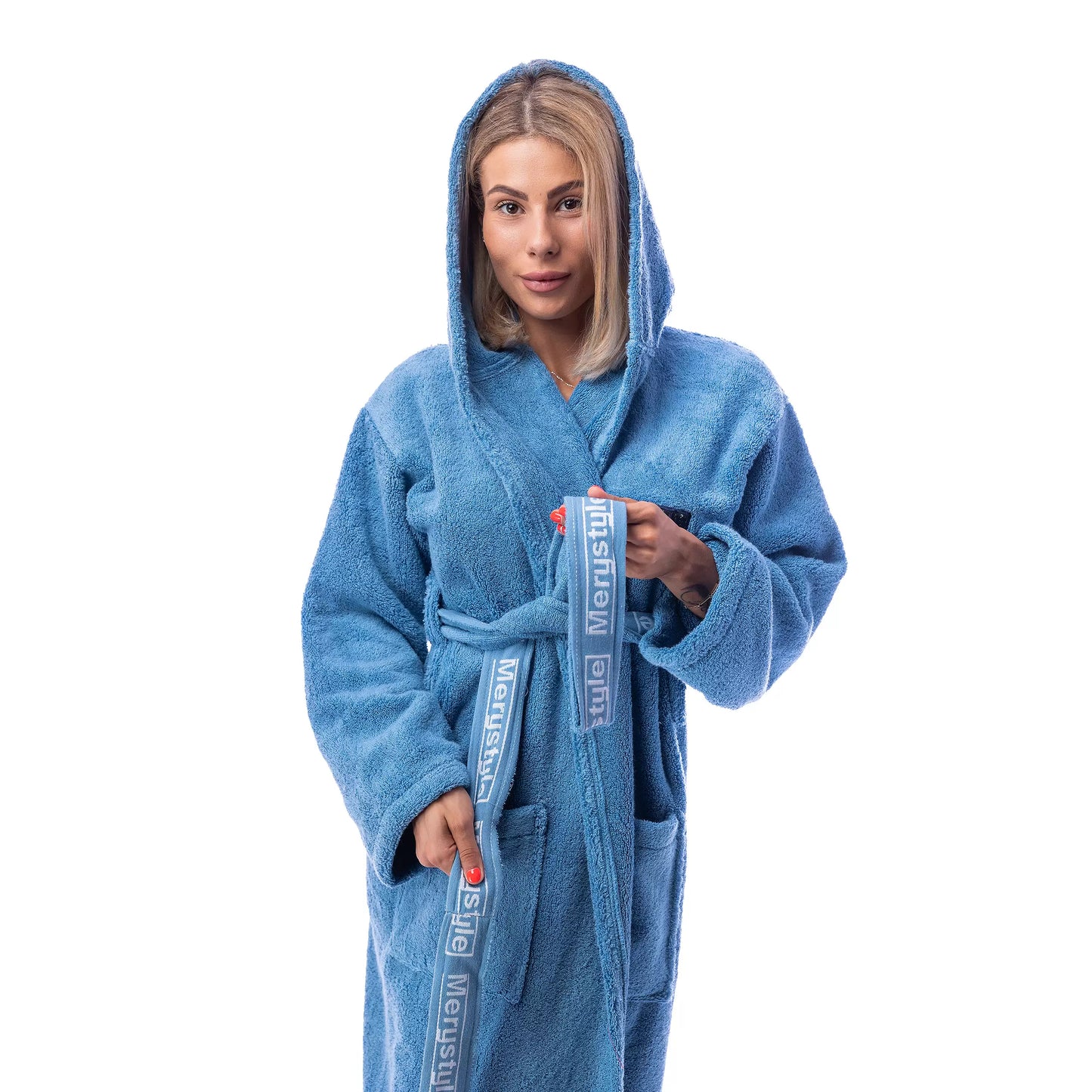 Дамски халат МИКРОПАМУК - различни цветове - Подари СИ