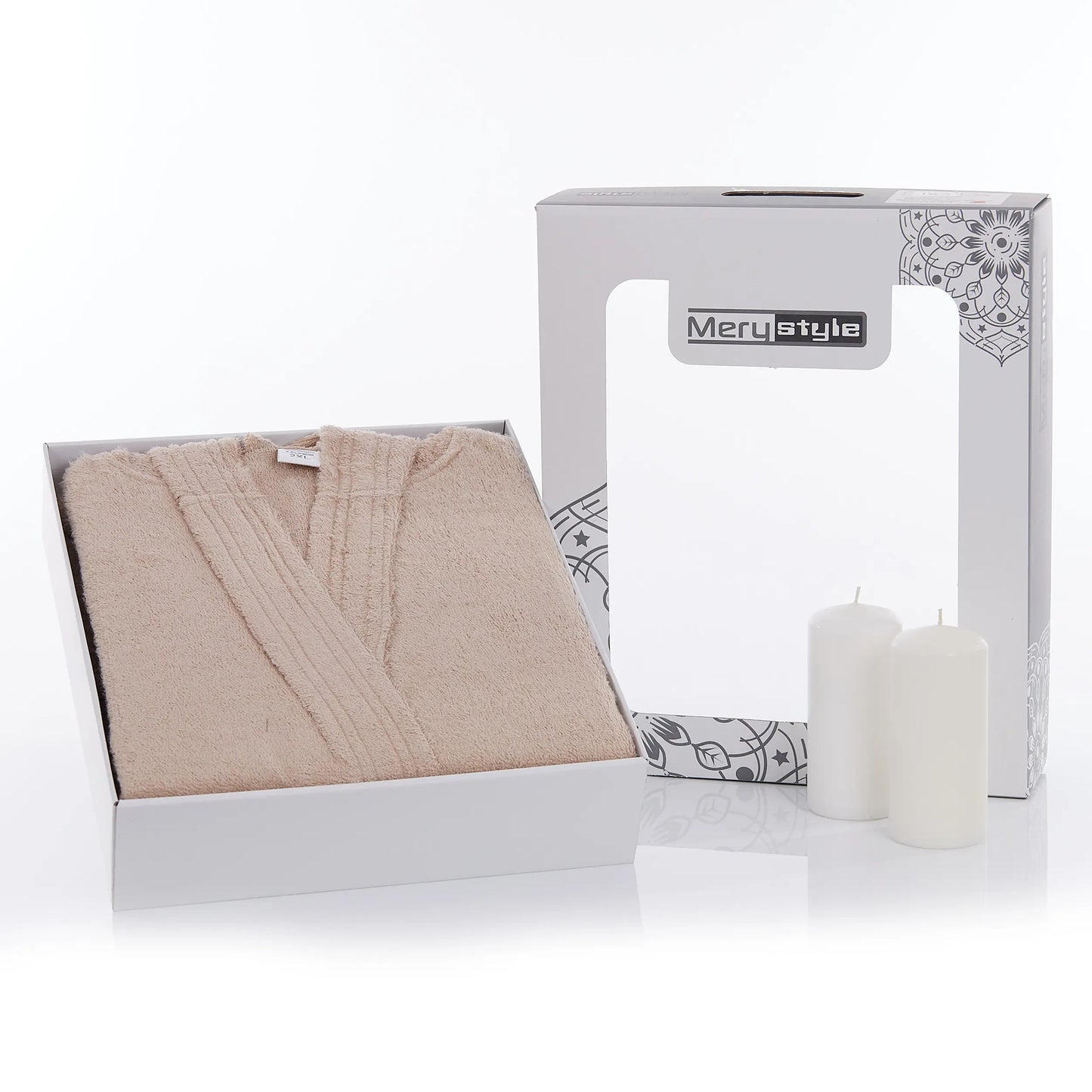 🆕Мъжки халат МЕРИ в подаръчна кутия - различни цветове