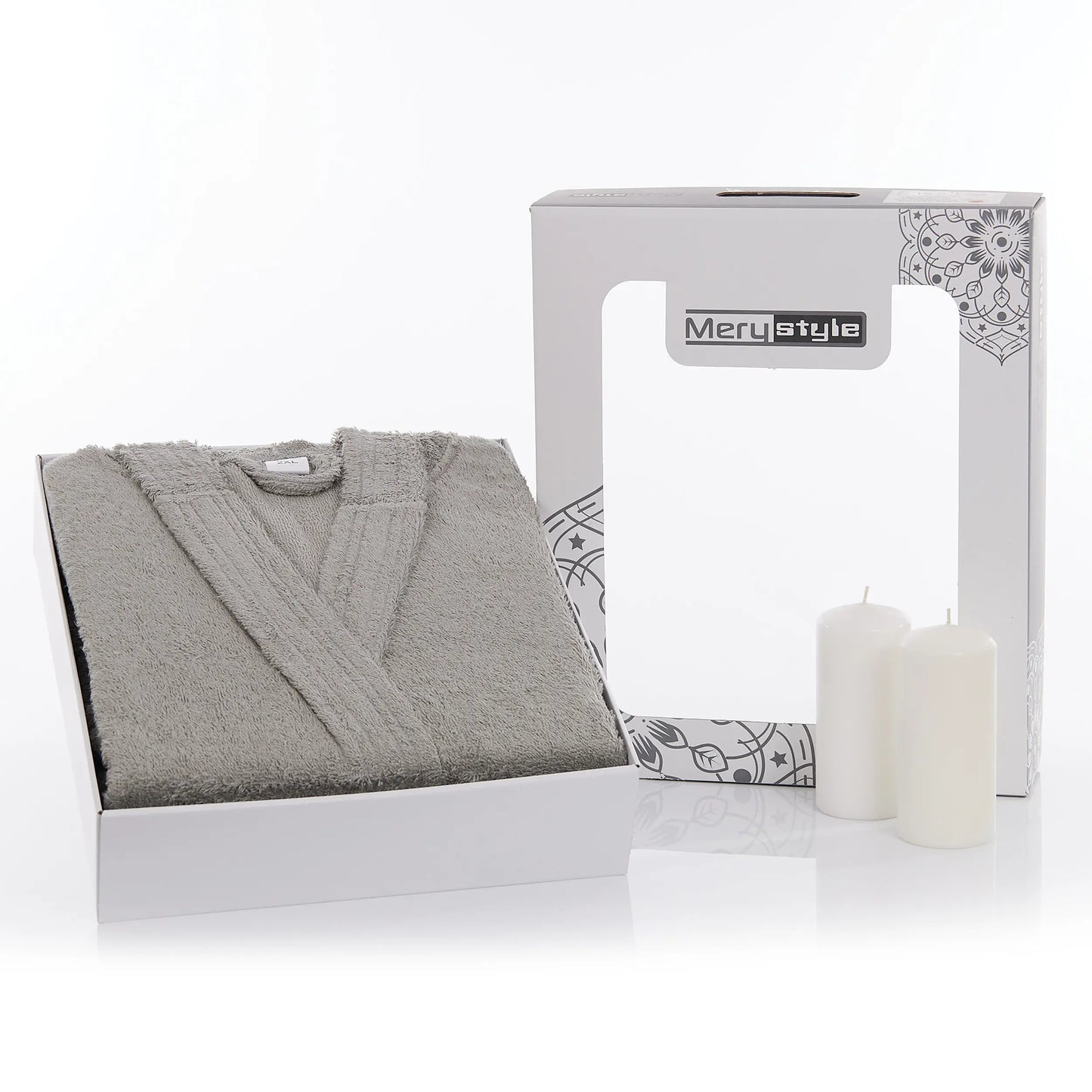 🆕Мъжки халат МЕРИ в подаръчна кутия - различни цветове