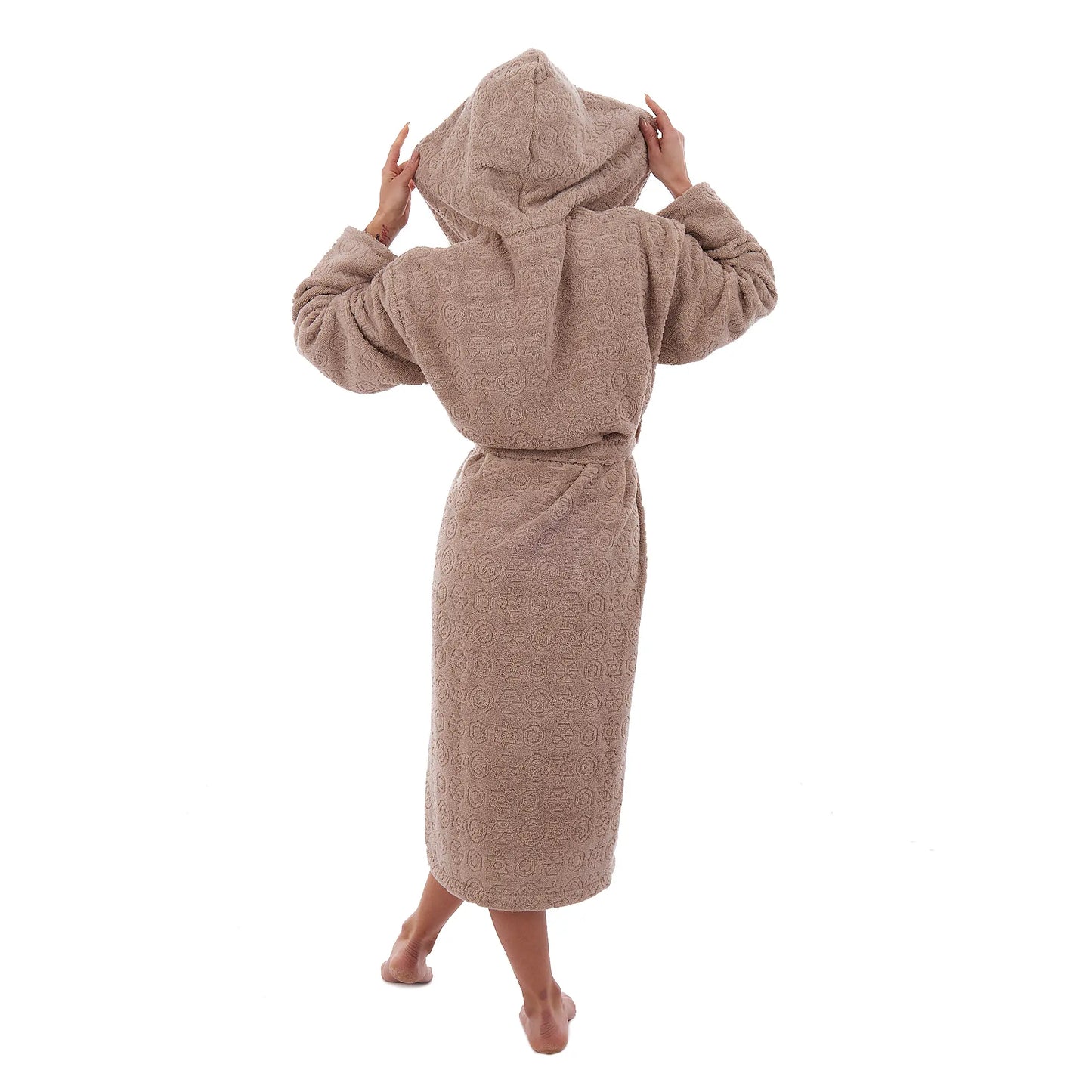 Дамски халат Жакард - различни цветове