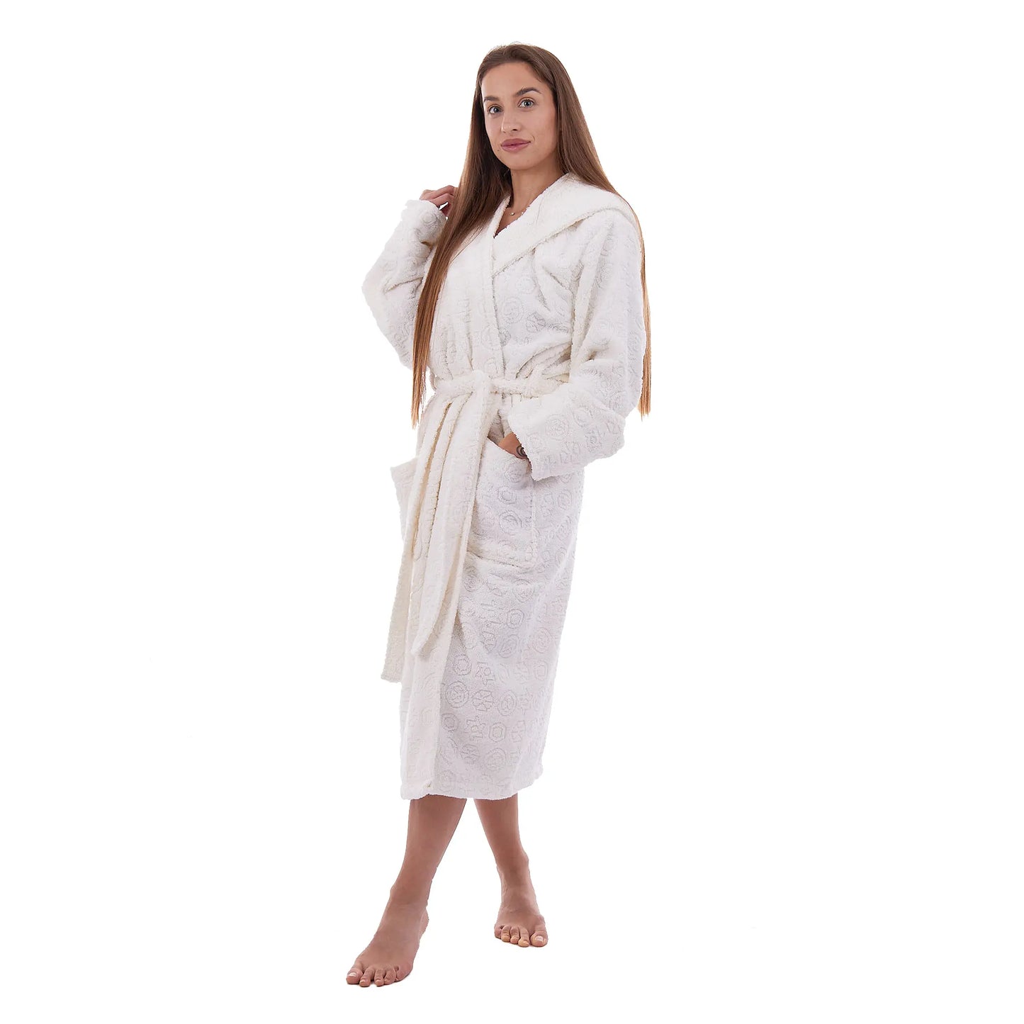 Дамски халат Жакард - различни цветове