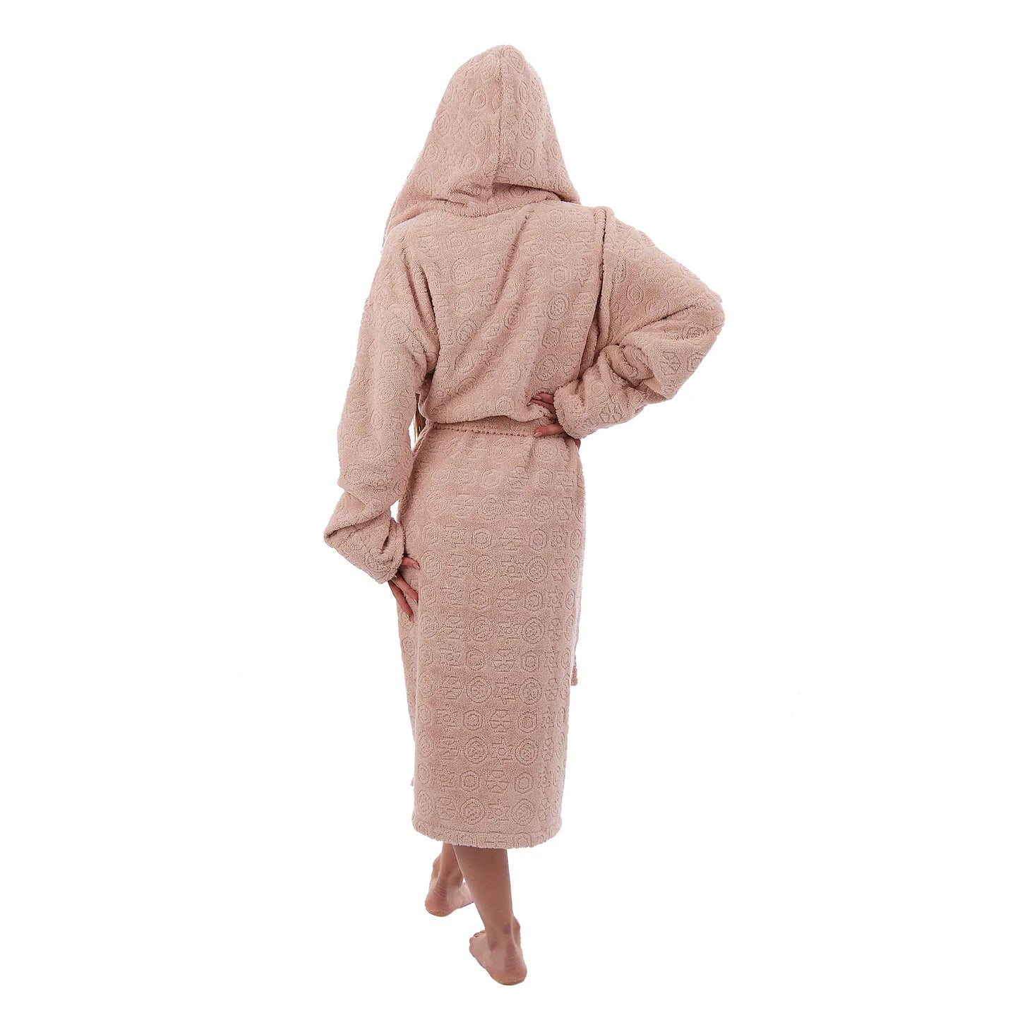 Дамски халат Жакард - различни цветове