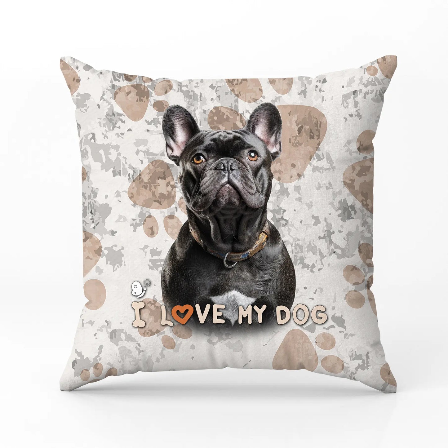 Декоративна възглавница I LOVE MY DOG 4010