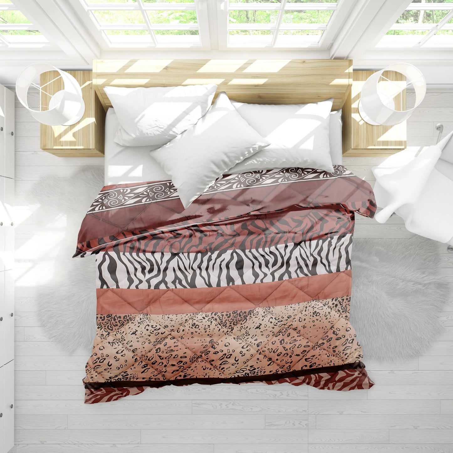 Двулицева олекотена завивка, нова колекция - различни цветове