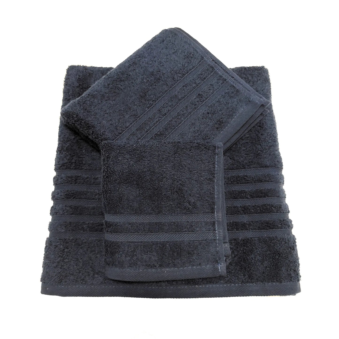 Комплект 3 броя хавлии за баня ВИВА - различни цветове