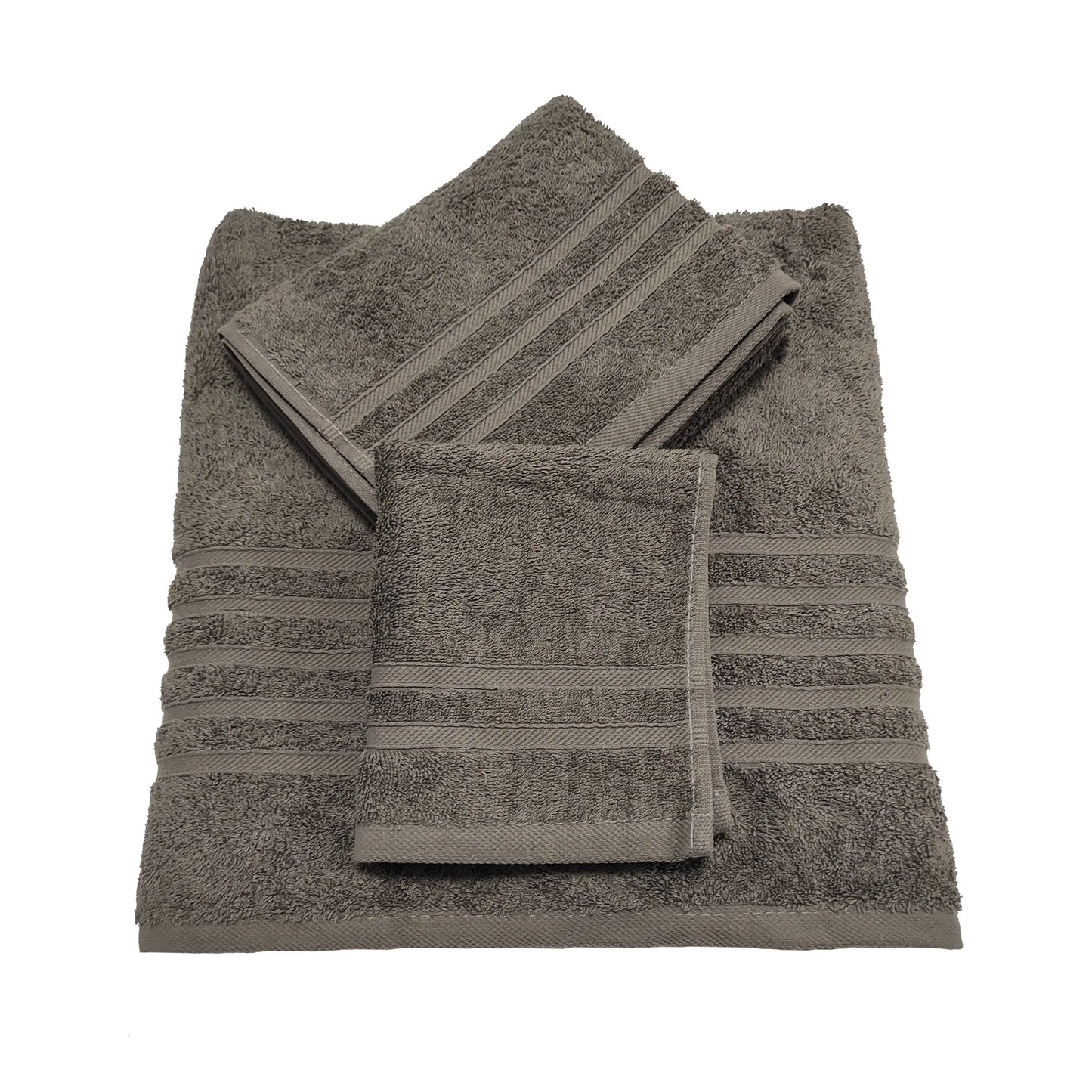 Комплект 3 броя хавлии за баня ВИВА - различни цветове