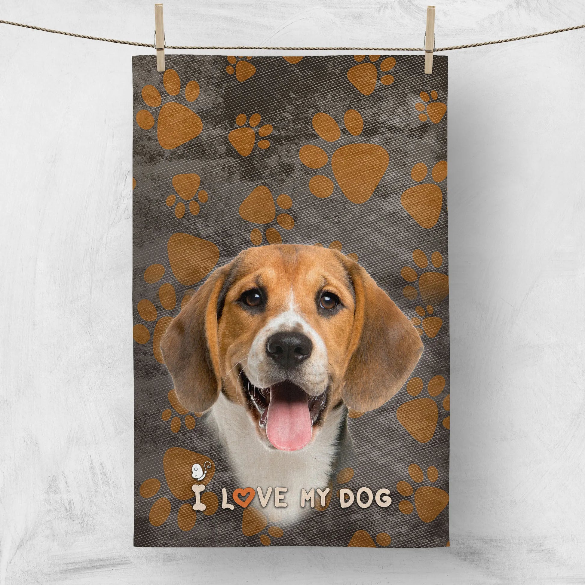 Кухненска кърпа I LOVE MY DOG 2315 - Подари СИ