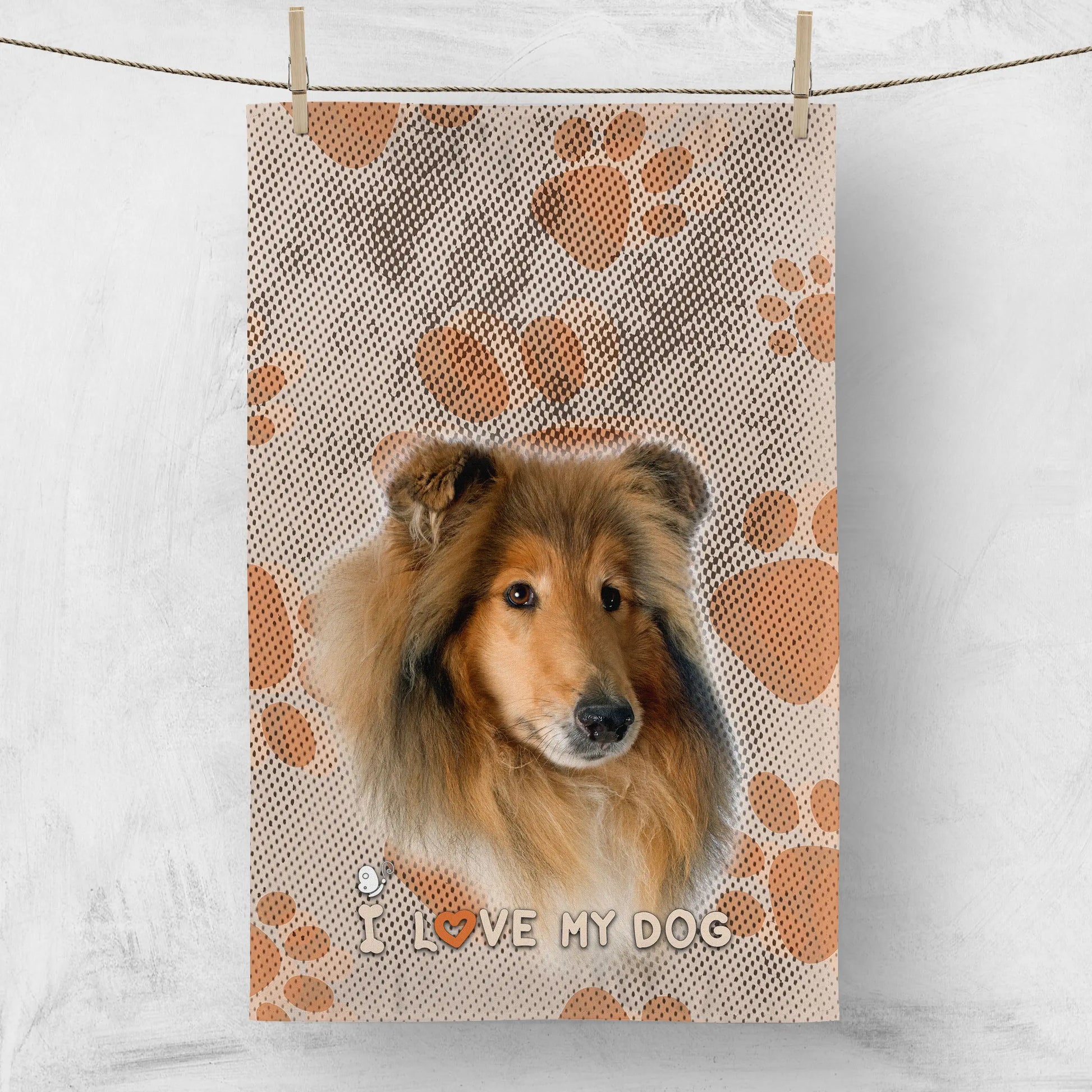 Кухненска кърпа I LOVE MY DOG 2318 - Подари СИ