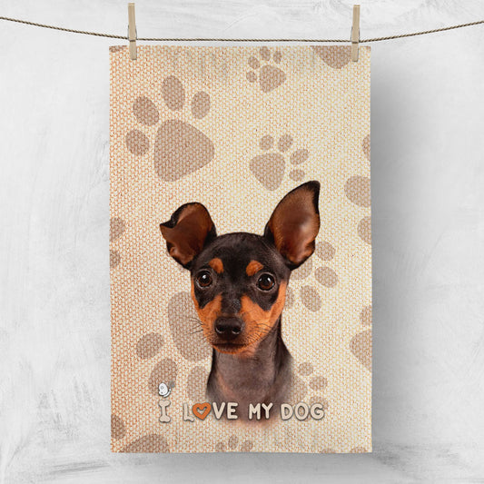 Кухненска кърпа I LOVE MY DOG 2320 - Подари СИ
