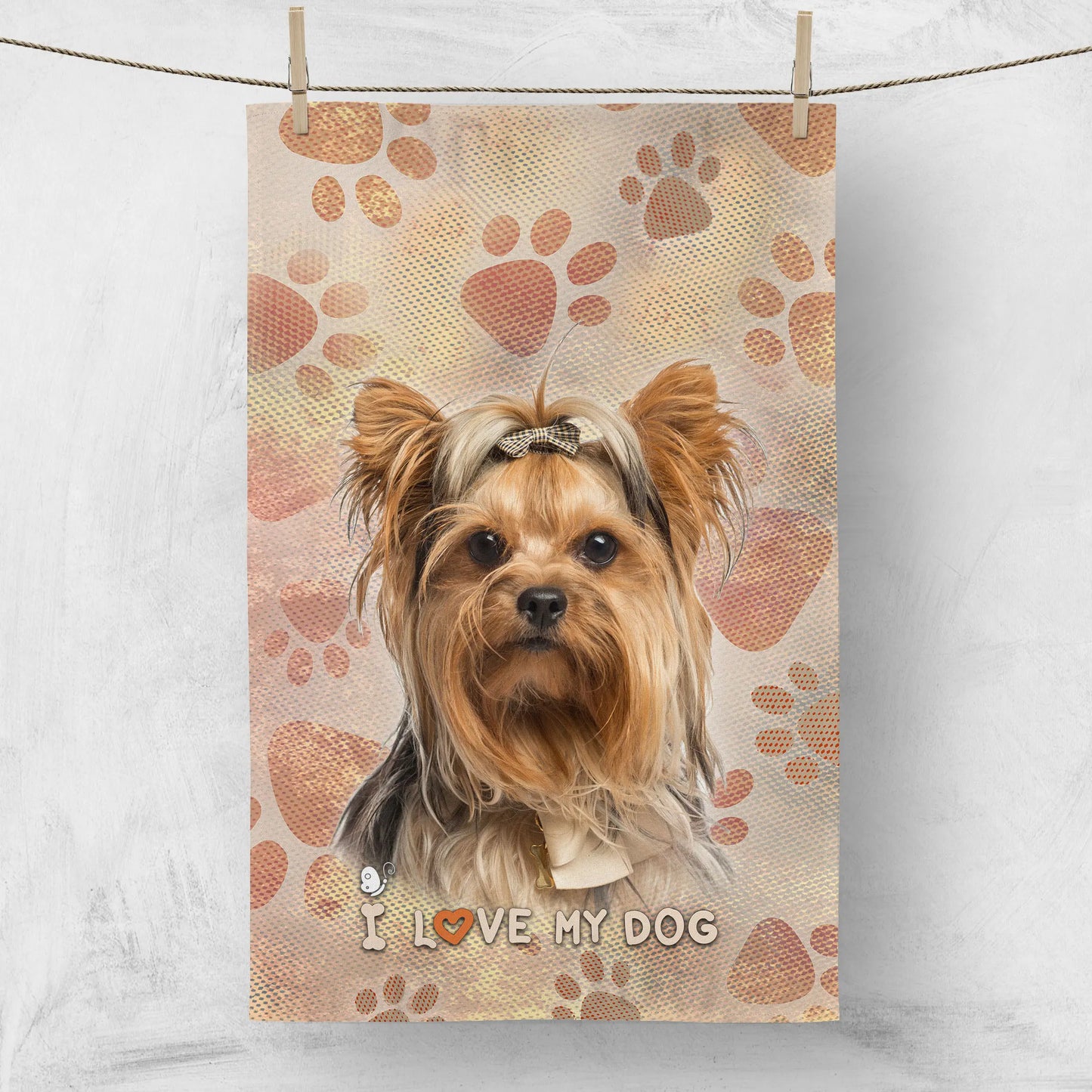 Кухненска кърпа I LOVE MY DOG 2326 - Подари СИ