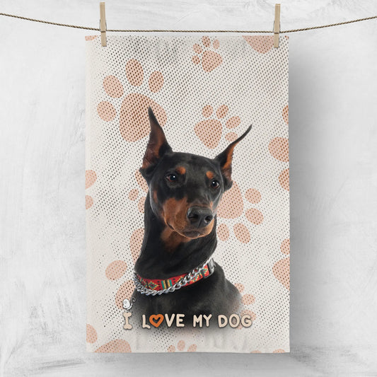 Кухненска кърпа I LOVE MY DOG 4001 - Подари СИ