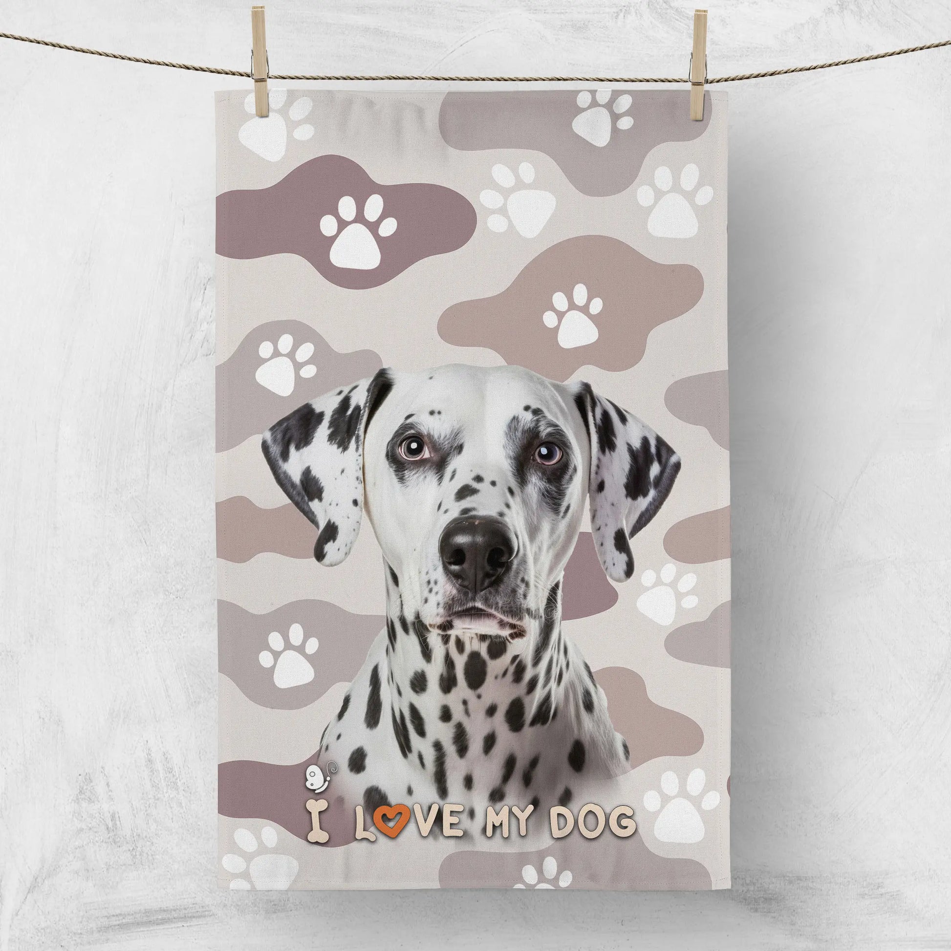 Кухненска кърпа I LOVE MY DOG 4002 - Подари СИ