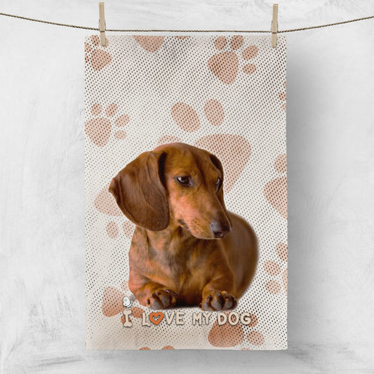 Кухненска кърпа I LOVE MY DOG 4264 - Подари СИ