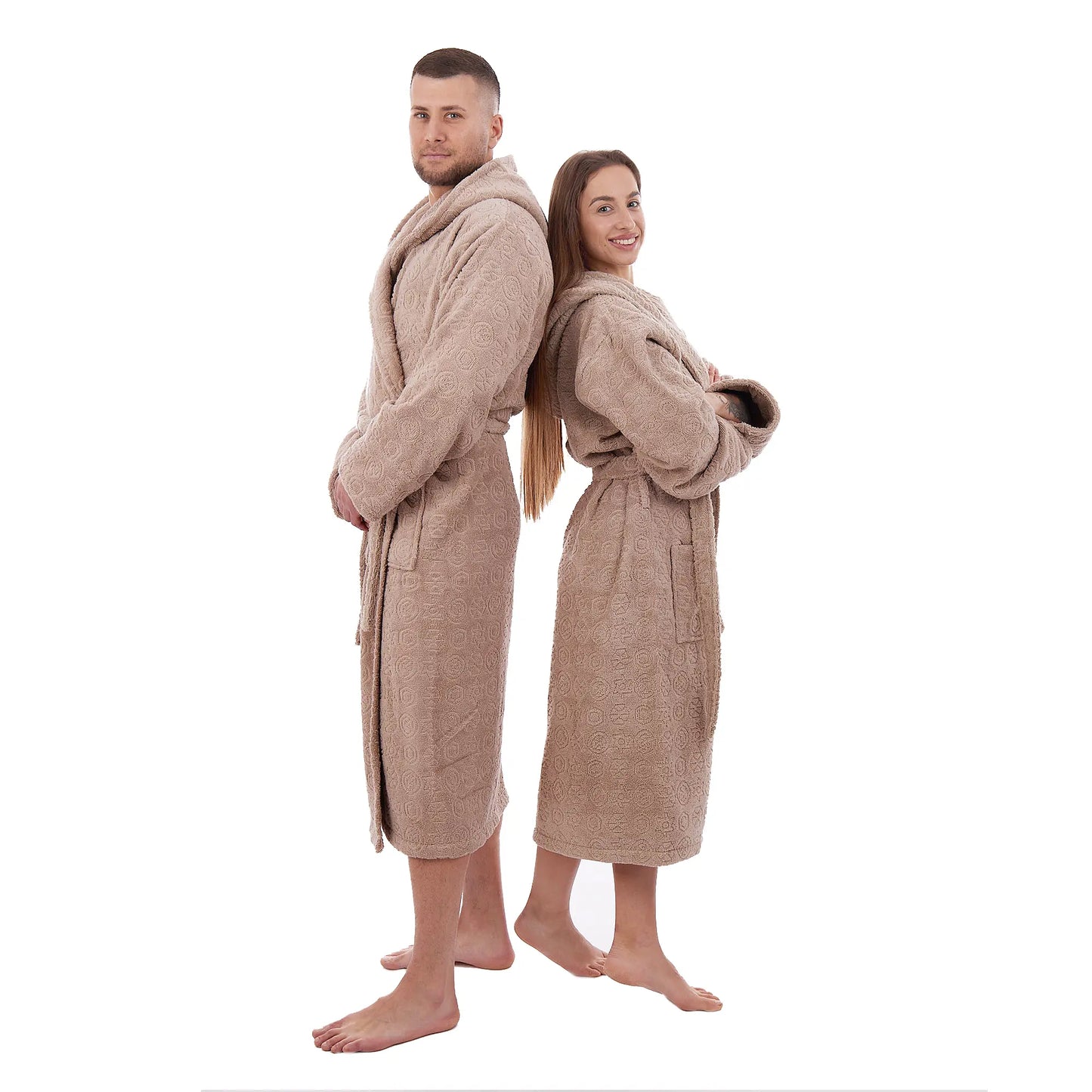 Мъжки халат Жакард - различни цветове