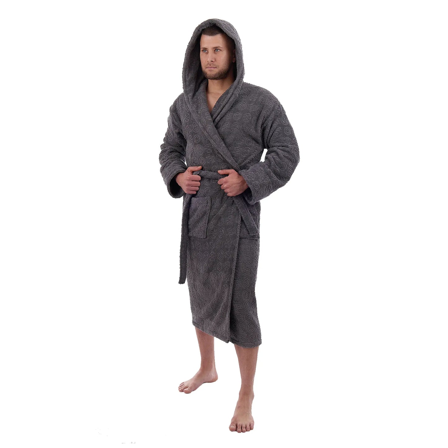 Мъжки халат Жакард - различни цветове