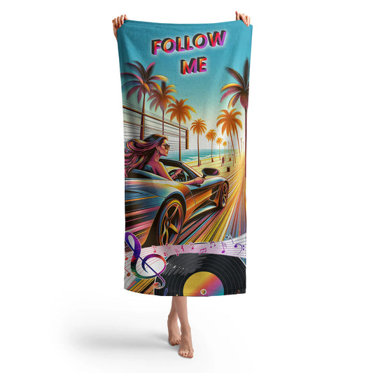 Плажна хавлия FOLLOW ME 4190 - Подари СИ