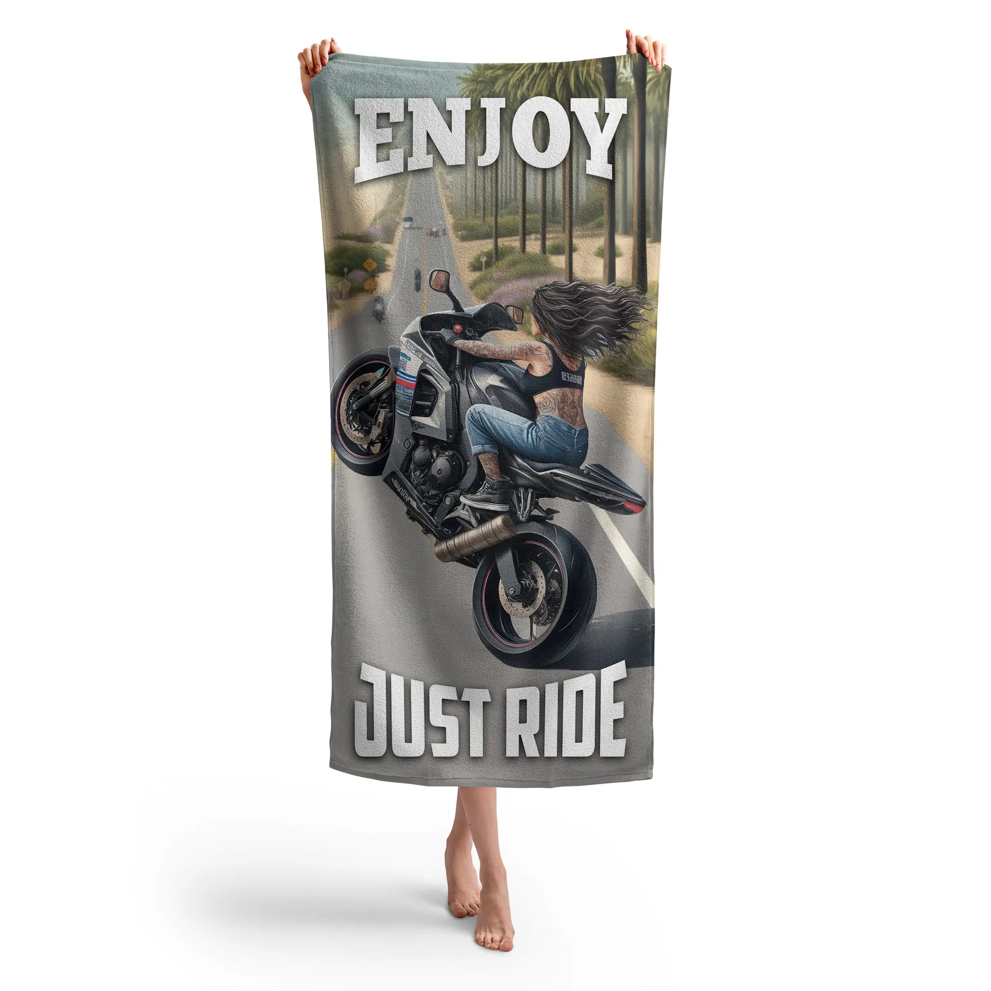 Плажна хавлия ENJOY JUST RIDE 2 4230 - Подари СИ