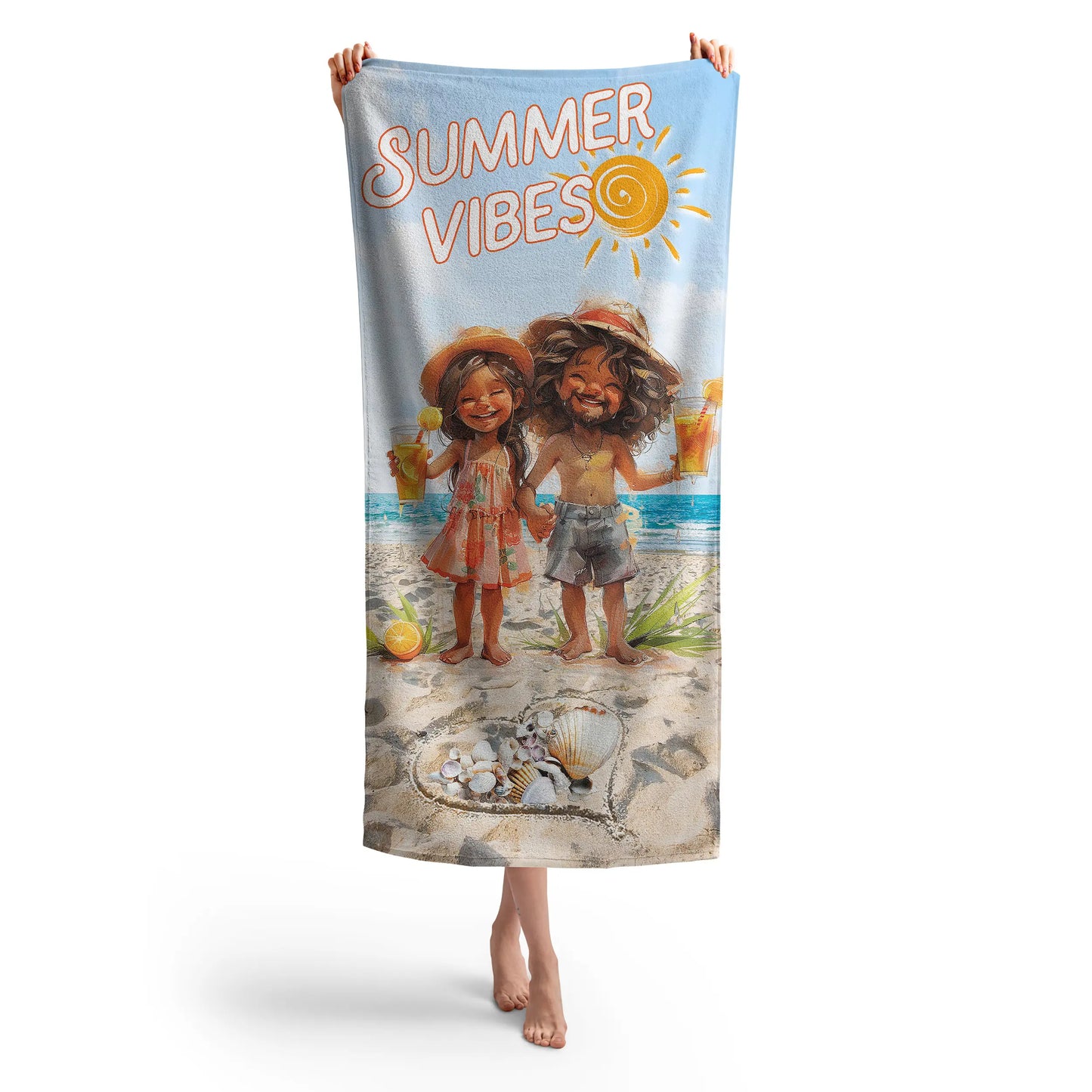 Плажна хавлия SUMMER VIBES 3 4203 - Подари СИ