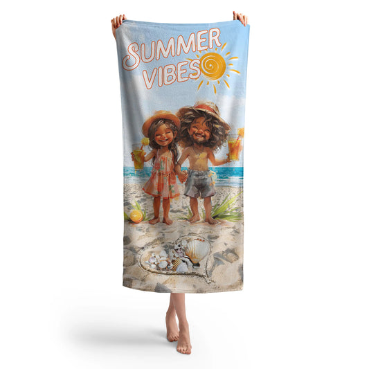 Плажна хавлия SUMMER VIBES 3 4203 - Подари СИ