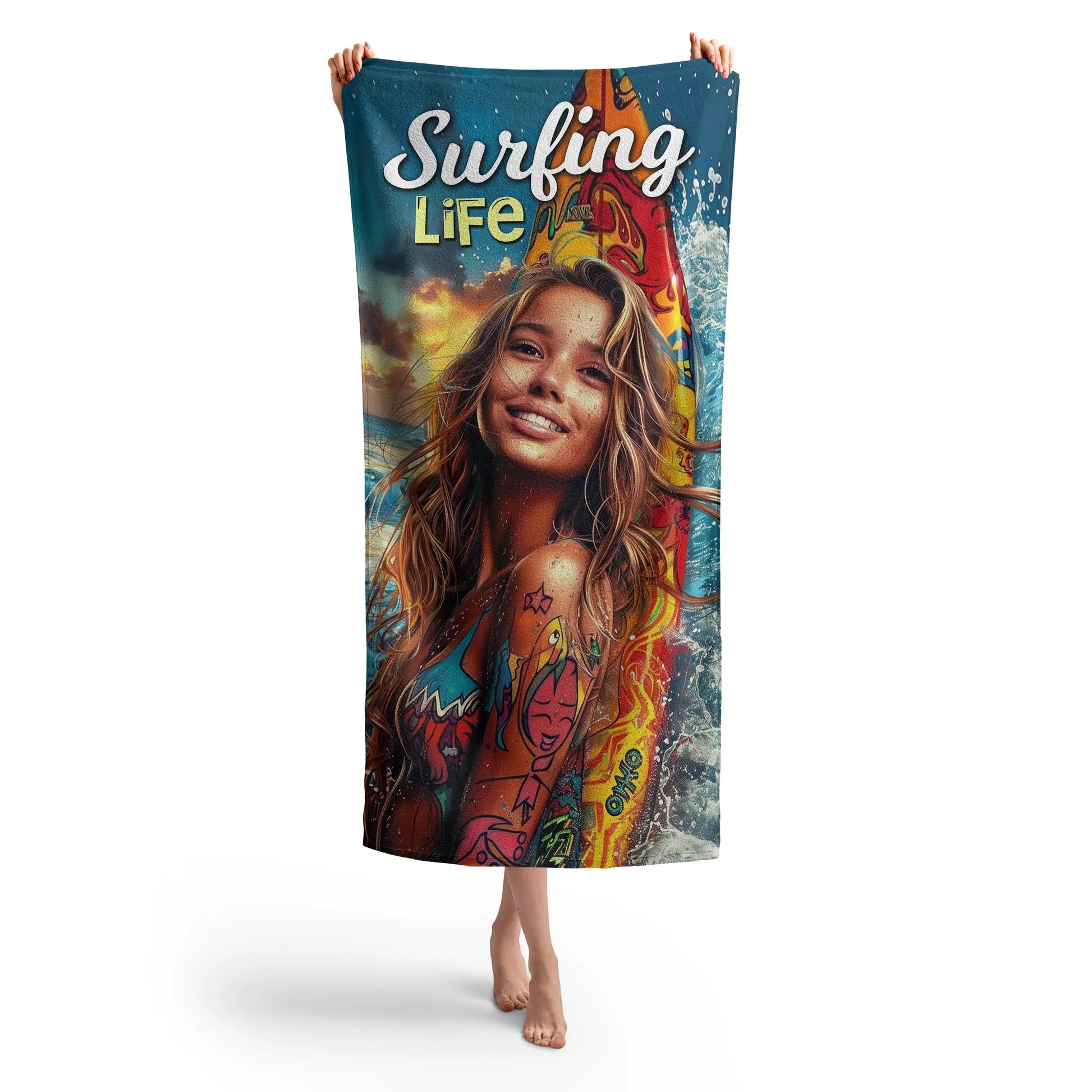 Плажна хавлия SURFING LIFE 4239 - Подари СИ