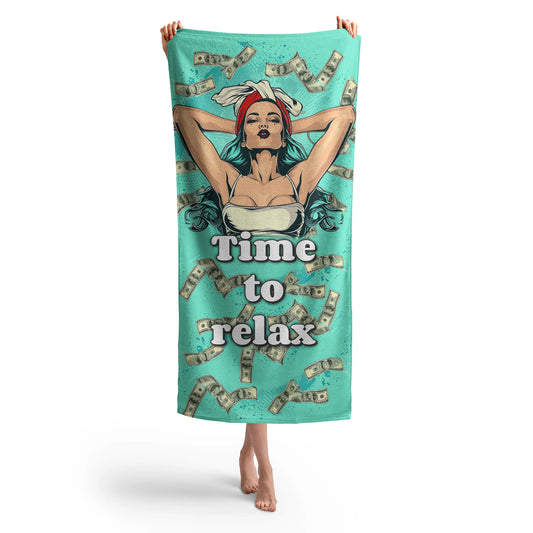 Плажна хавлия TIME TO RELAX 4207 - Подари СИ