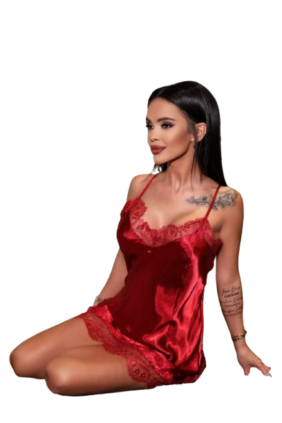 Сатенена нощница ГРАЦИЯ - различни цветове - Подари СИ