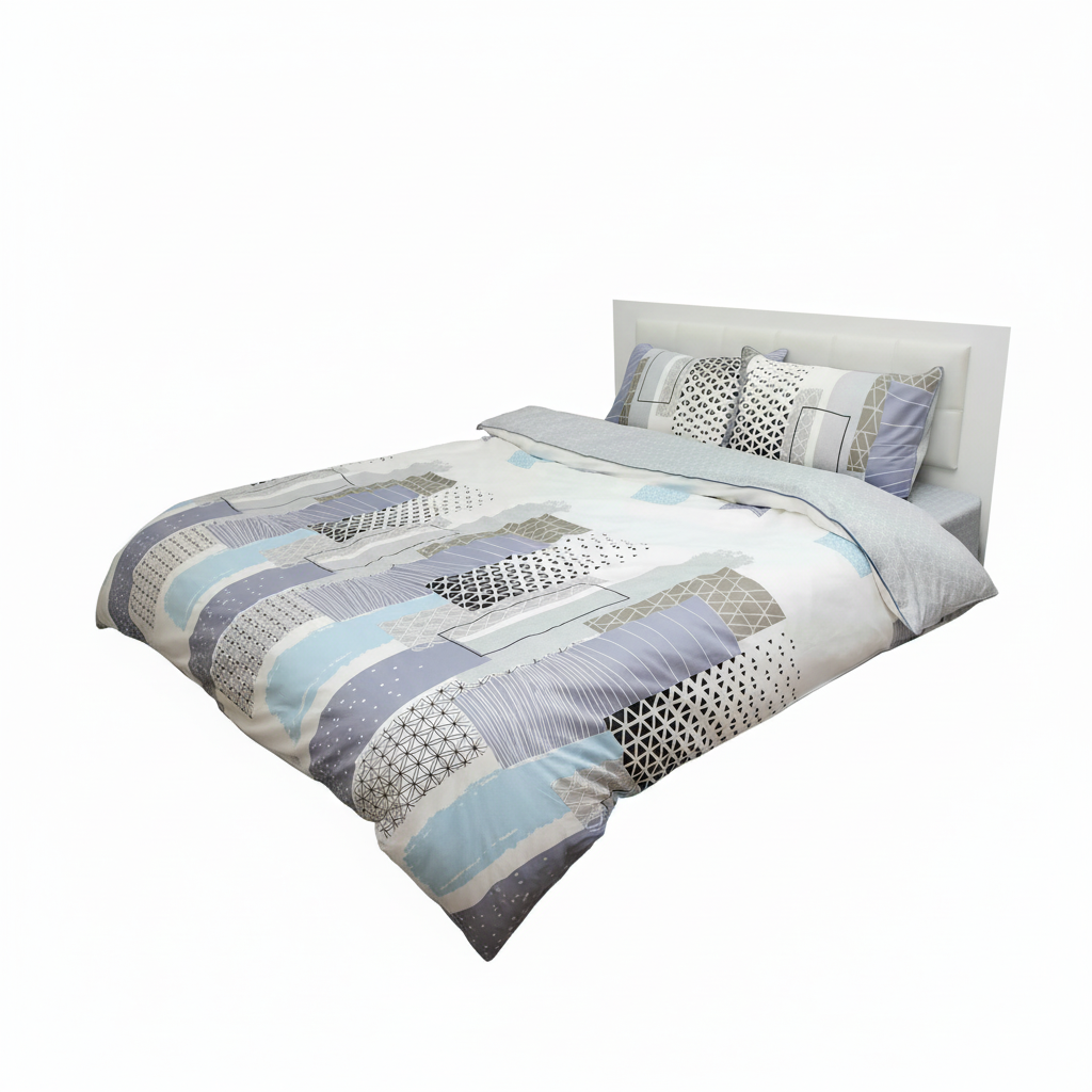 Спален комплект памучен сатен НОРИС