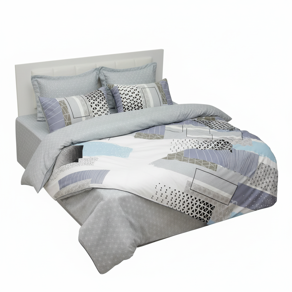 Спален комплект памучен сатен НОРИС